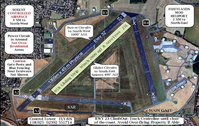 Lee on Solent Airfield Guide